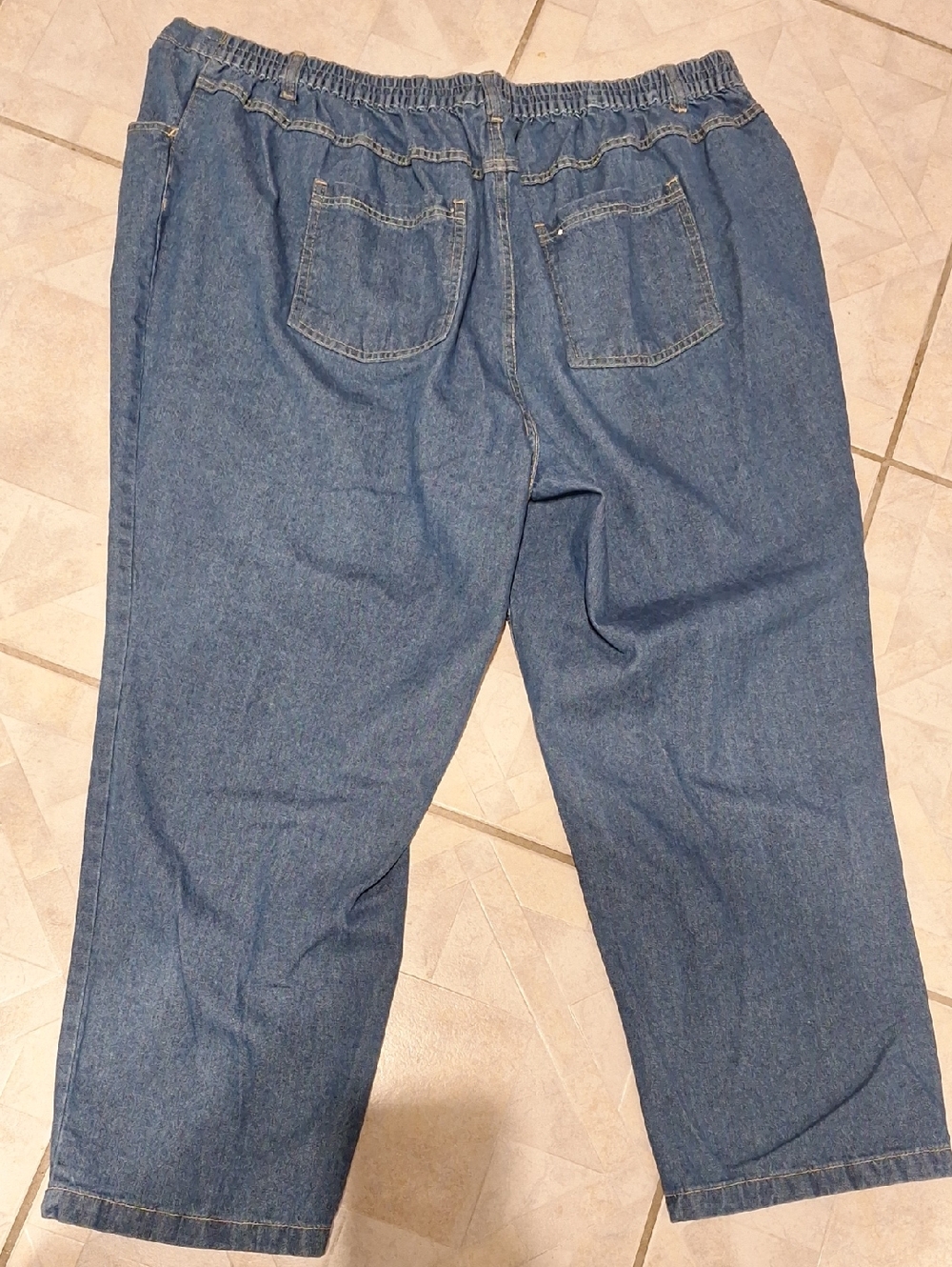 q ,womens  Classic Blue Denim Jeans 28WP - Picture 2 of 4